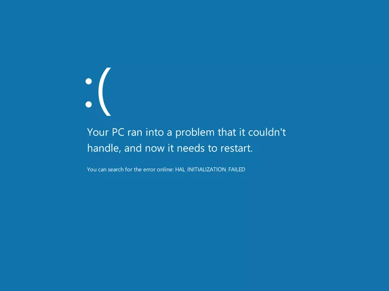 http://www.nuwavetechinc.com/wp-content/uploads/2018/04/bsod-windows-8-0x5c-hal-initialization-failed-56a6f9d85f9b58b7d0e5cc3e.png